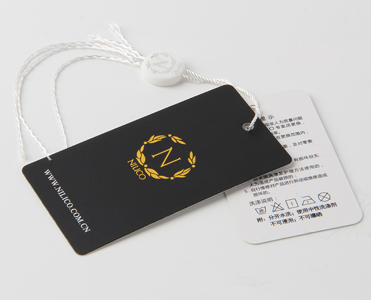 襯衫吊牌如果使用燙金工藝，工廠的老師傅對這1點很在意